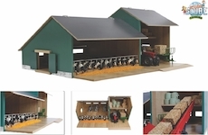 Stall für Tiere und Traktoren