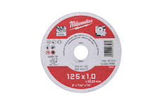 Thin metal cutting discs - contractor series SCS 41 / 125 x 1 x 22 mm Contractor series - 50 pcs