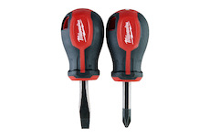 Tri-lobe Screwdrivers Tri-lobe S/Driver Stubby set - 2pc