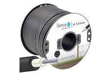 Vysokonapěťový hliníkový kabel s průměrem 1,6 mm pro elektrický ohradník - 20 m